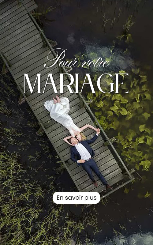 Un drone pour filmer votre mariage